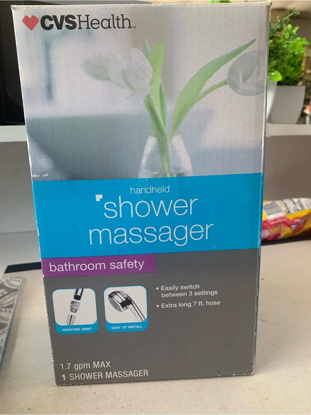 Brand New in Box Handheld Shower Massager